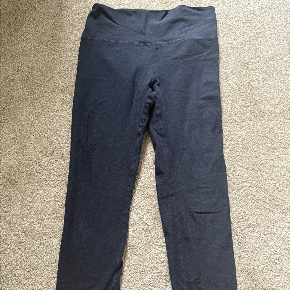 Heather navy leggings